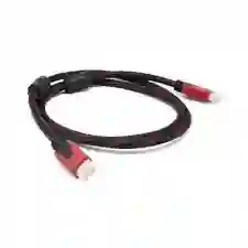 Cable Hdmi 1.5 Mts Enmallado Punta Dorada Full Hd