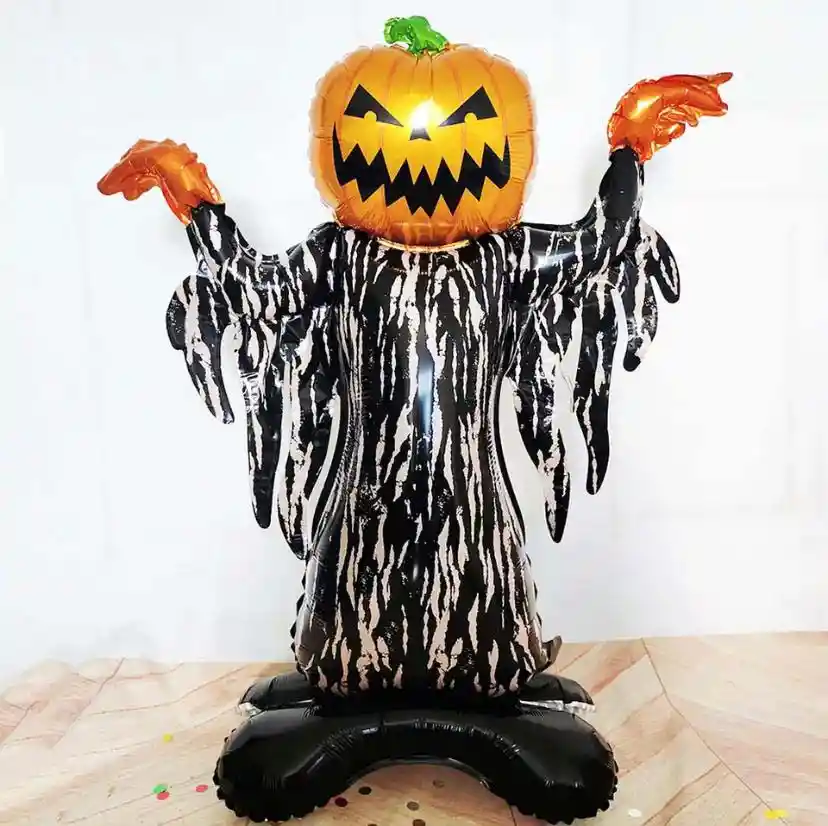 Globo Metalizado Halloween Calabaza (100*115 Cm)