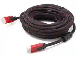 Cable Hdmi 20mts Enmallado Punta Dorada Full Hd