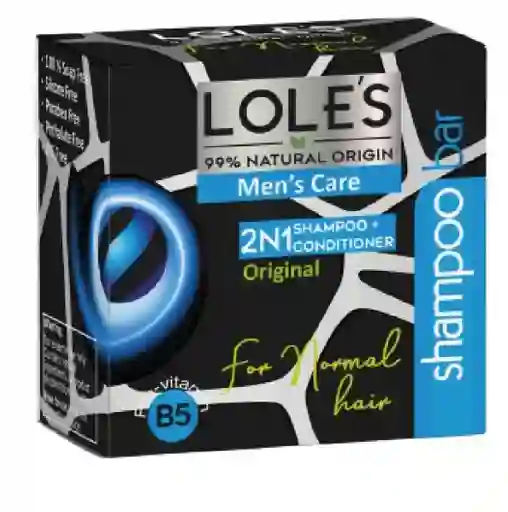 Lole´s Shampoo Y Acondicionador Barra Men´s Care 2 En 1 100gr