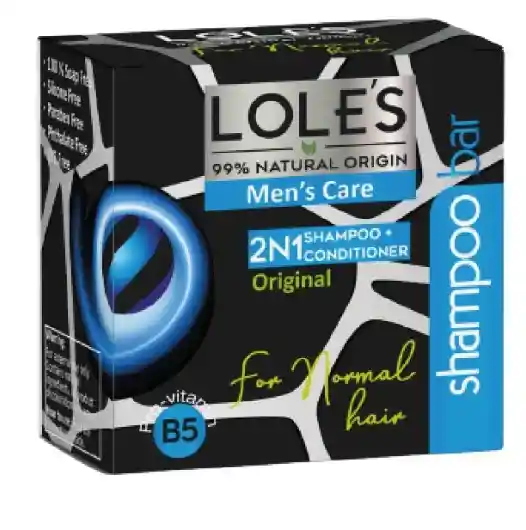 Lole´s Shampoo Y Acondicionador Barra Men´s Care 2 En 1 100gr