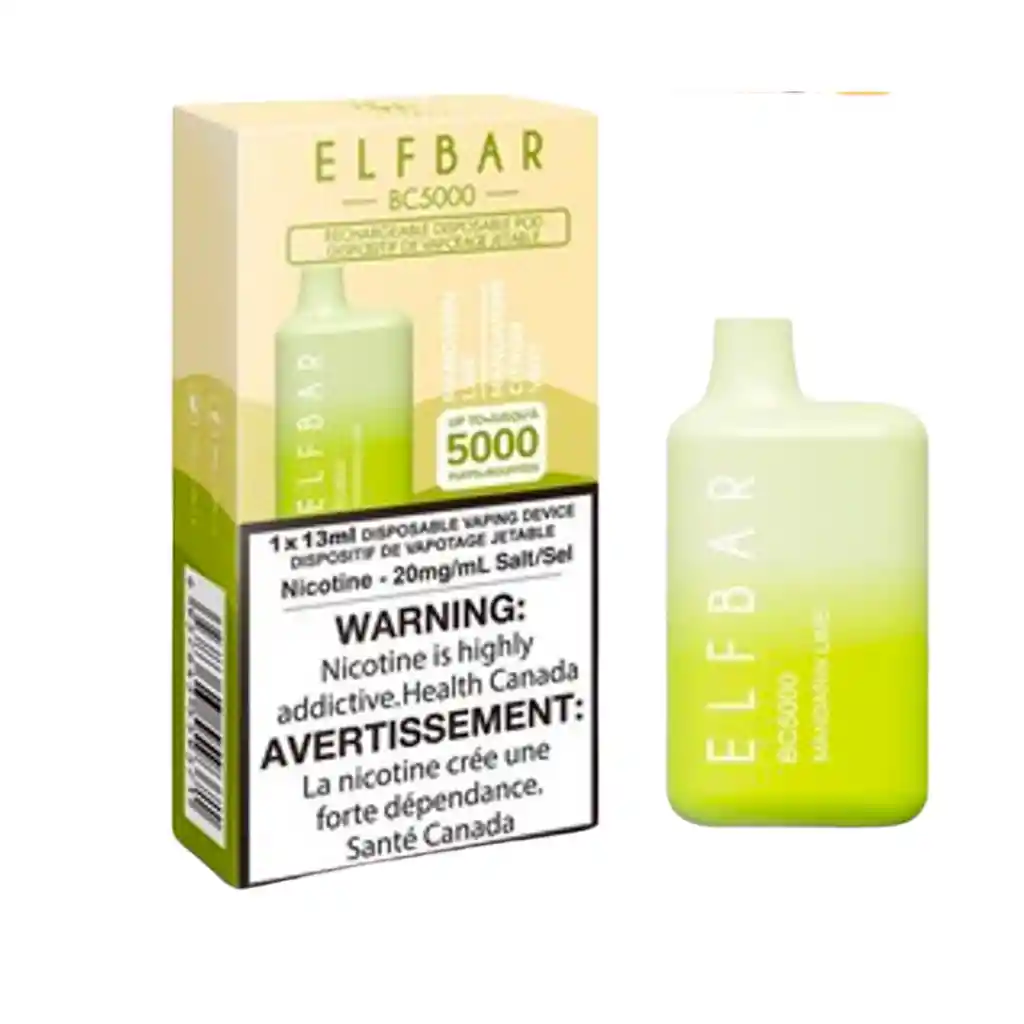 Vap Elfbar Mandarin Lime 5000puffs