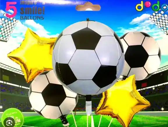 Bouquet Globos Futbol