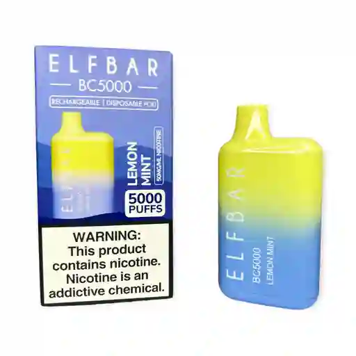 Vap Elfbar Lemon Mint 5000puffs