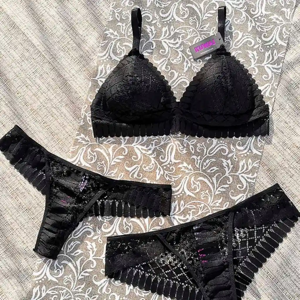 Talla 34/ M Conjunto Angélica Negro