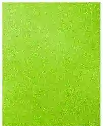 Foami Escarchado Verde Claro Carta