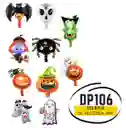 Globos Metalizados De Halloween X 2 Und