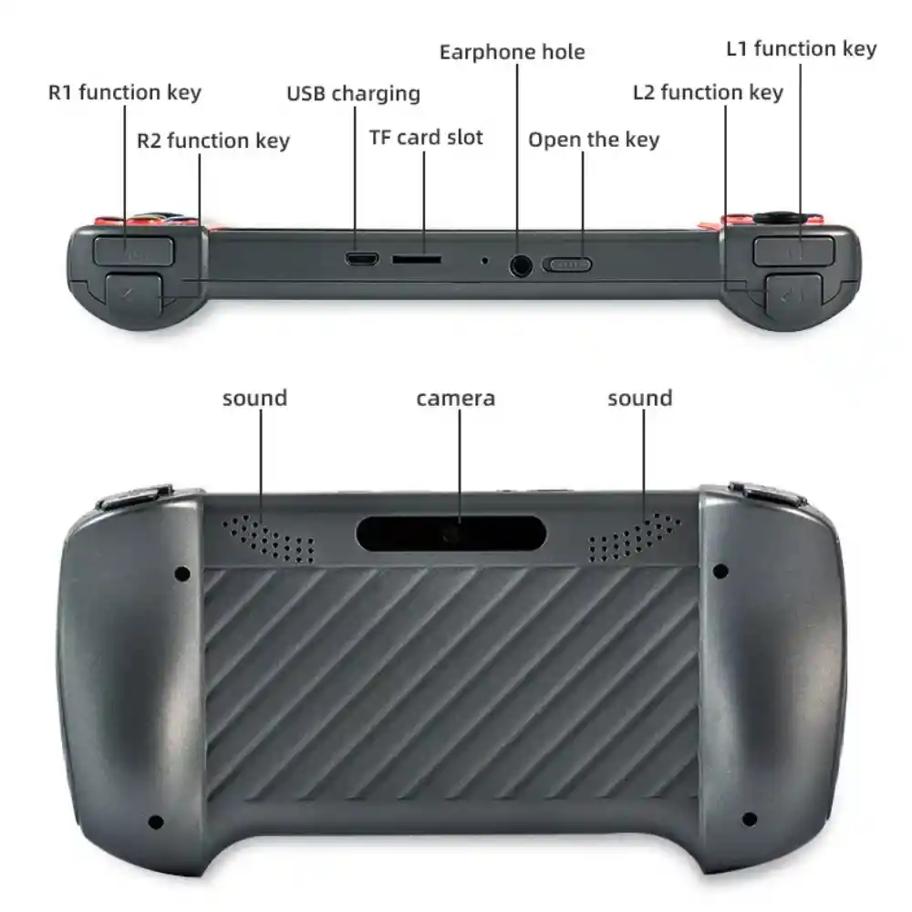 Consola Portátil Emulador De Juegos Psp Ps1 Gbc 5.1inch X19 Plus