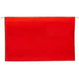 Carpeta Legajadora Colgante Plastica Oficio, Roja