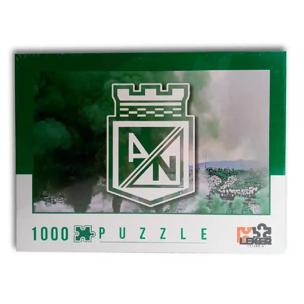 Rompecabezas 1000 Piezas Escudo Atlético Nacional (202202)