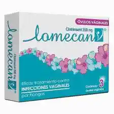 Lomecan V 200 Mg 3 Ovu. Vaginales