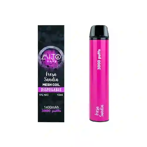 Mijo Vape Fresa Sandia 3000 Puffs