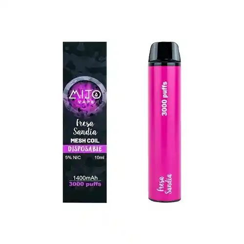 Mijo Vape Fresa Sandia 3000 Puffs