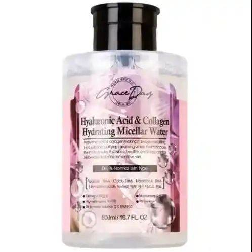 Grace Day Agua Micelar Con Acido Hialuronico 500ml