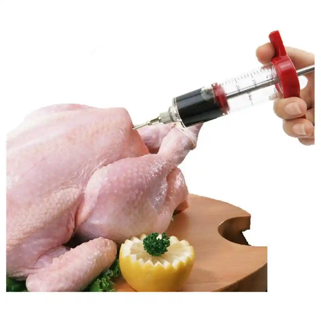 Jeringa Inyectora De Carne Agujas Inyectoras De Adobo