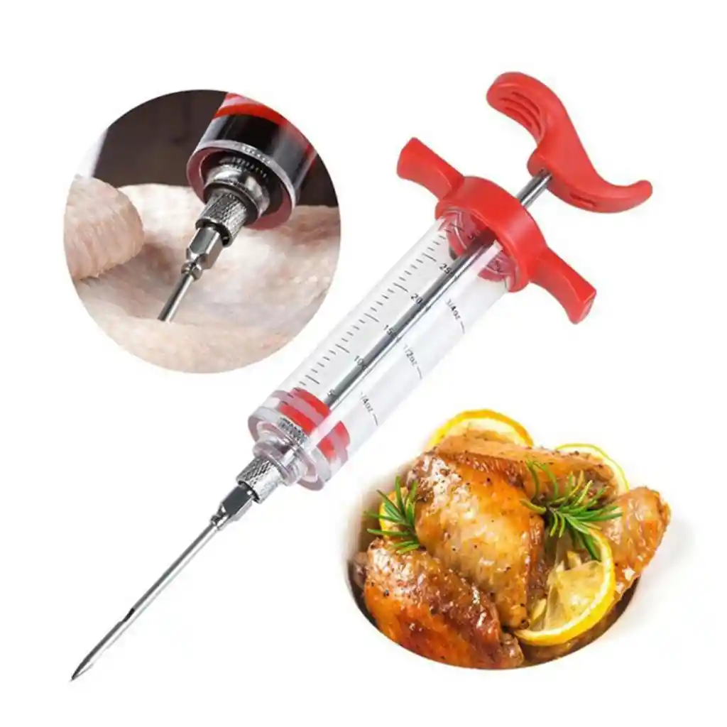 Jeringa Inyectora De Carne Agujas Inyectoras De Adobo