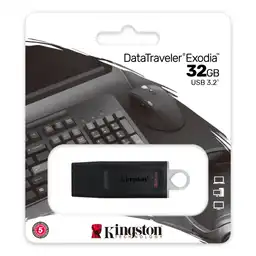 Kingston Memoria Usb 3.2 De 32gb Exodia Original