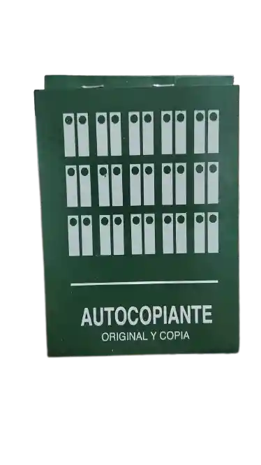 Facturero Autocopiante Pequeño