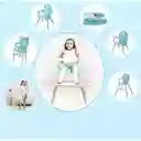 Silla Comedor Bebe 3 En1 Portatil Baby Xd-1 Verde