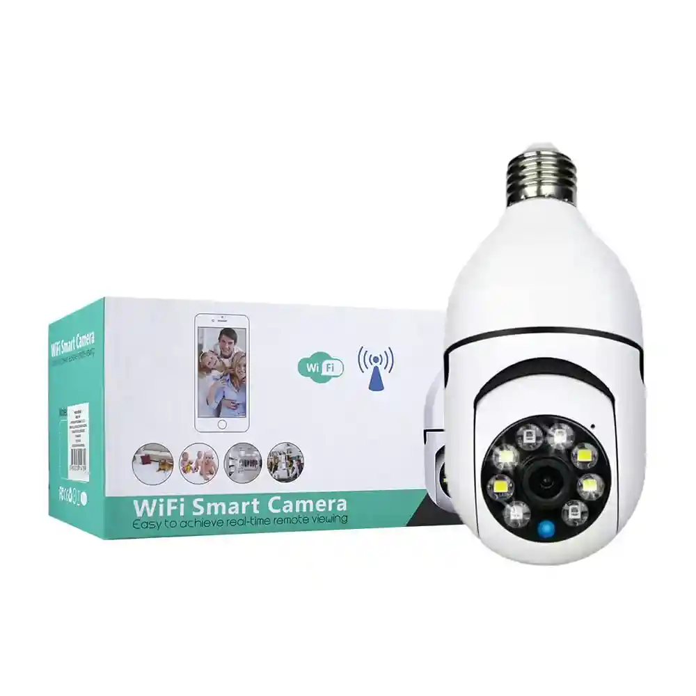 Camara Bombillo De Seguridad Wi-fi