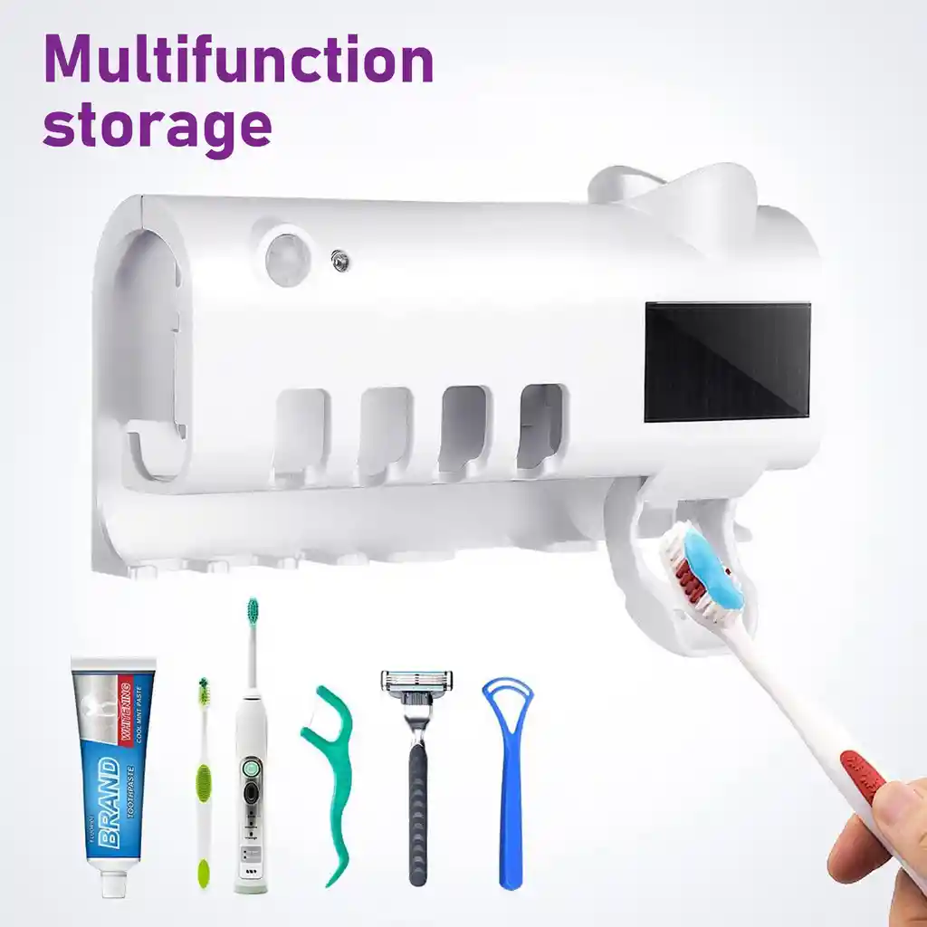Dispensador De Pasta Dental Soporte Para Cepillo De Dientes