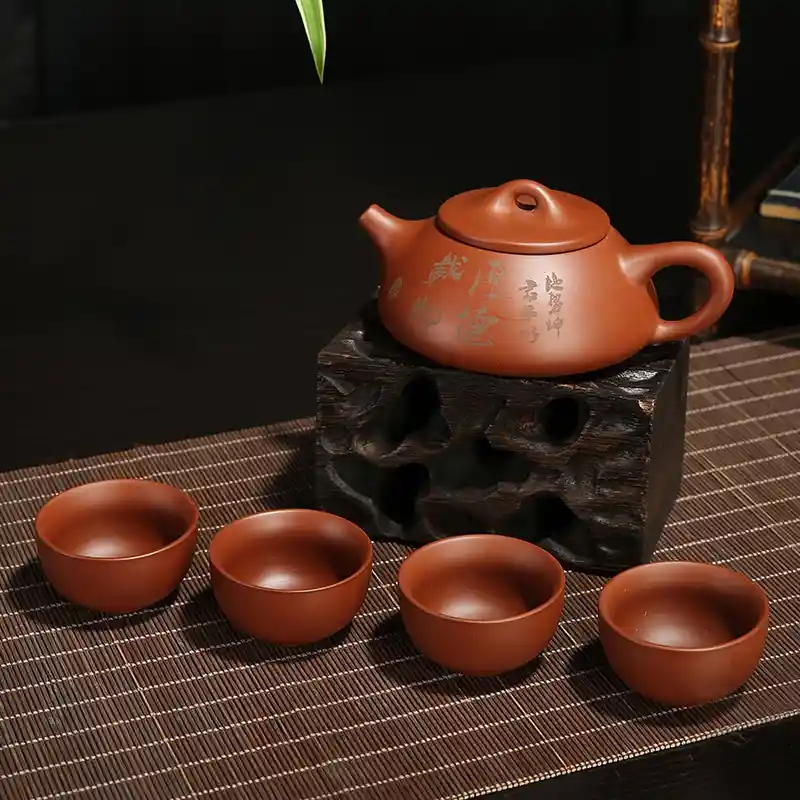 Juego De Té Rojo