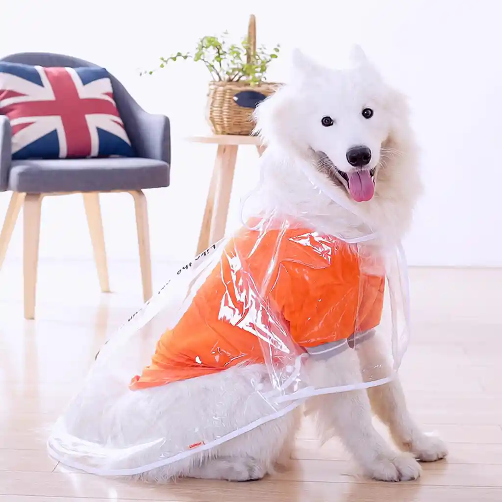 Impermeable Blanco Talla 3xl