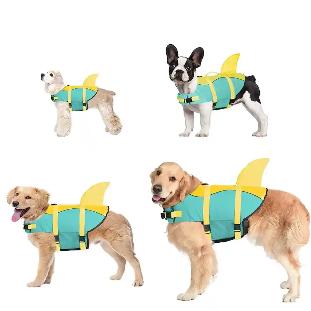 Flotador Tiburon Amarillo L