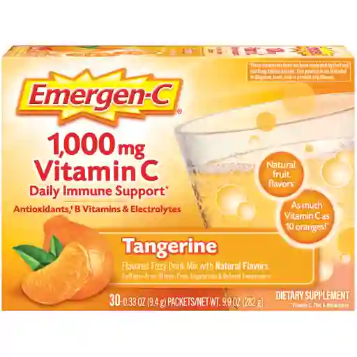 Emergen-c Inmune Vitamina C 30 Sobres Mandarina
