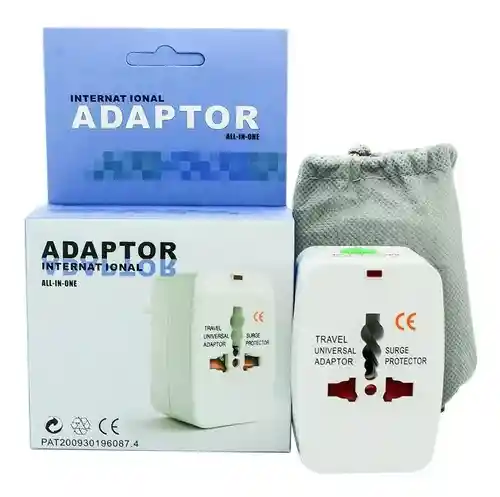 Adaptador Convertidor Enchufe Universal Internacional Europa