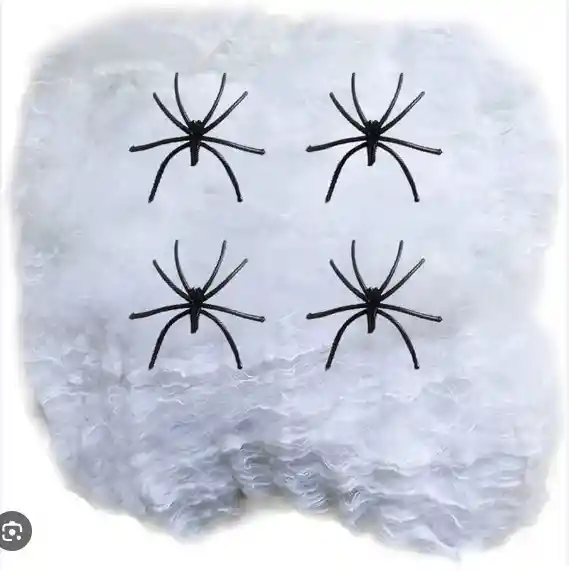 Telaraña Pequeña, Color Blanco