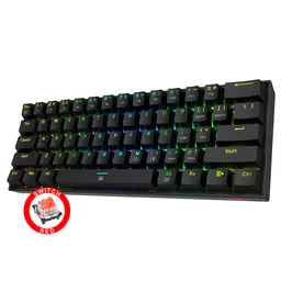 Teclado Gamer Redragon Dragonborn K630rgb Switch Red Español