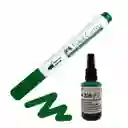 Tinta Para Marcador Borrable Verde X 27.5 Ml Faber Castell