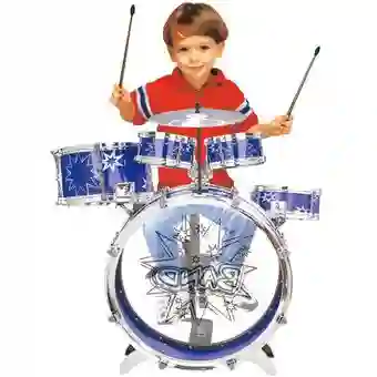 Bateria De 5 Tambores Big Band Para Niños, Ultimas Unidades