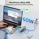 Adaptador Hub 5 Tipo C En 1 Zan Zang | X2 Usb, Hdmi, Rj45