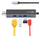 Adaptador Hub 5 Tipo C En 1 Zan Zang | X2 Usb, Hdmi, Rj45