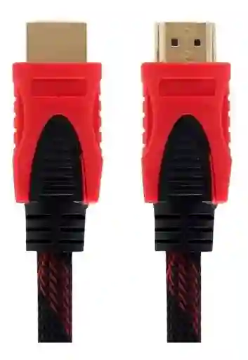 Cable Hdmi 3 Metros Oro Mallado Doble Filtro V1.4 Hd 3d 4k