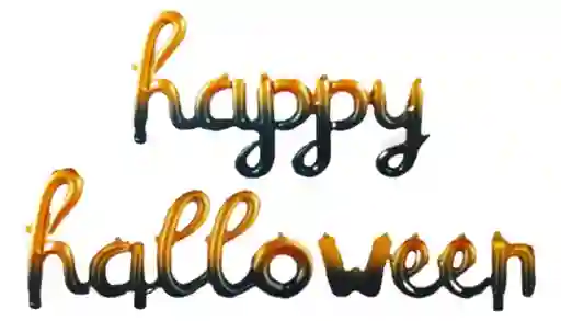 Aviso Infable Happy Halloween Decoracion