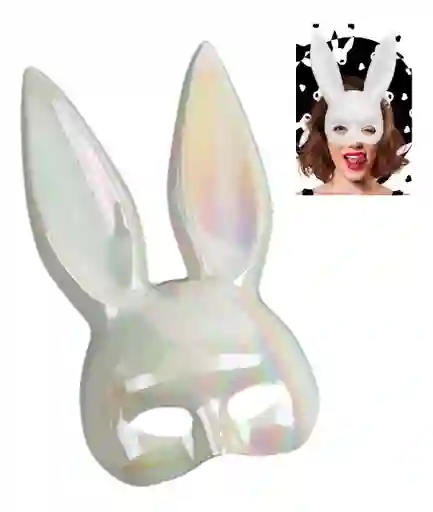 Antifaz Coneja Mansion Playboy Máscara Conejita