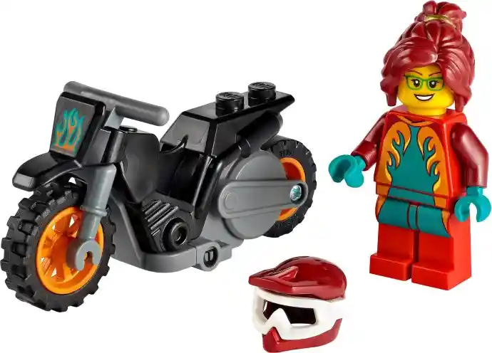 Lego City 60311 Fire Stunt Bike