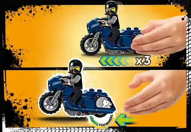 Lego® City - Moto Acrobática: Carretera (60331) Piezas 10