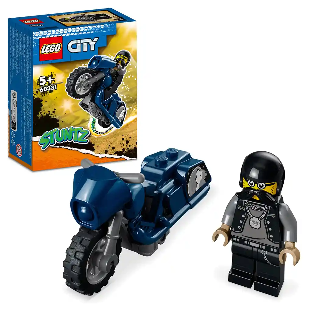 Lego® City - Moto Acrobática: Carretera (60331) Piezas 10