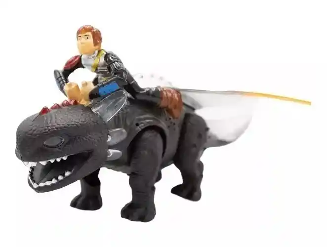 Dinosaurio Chimuelo Luces Y Sonido Dragón De Juguete Niños