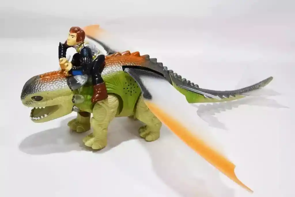 Dinosaurio Chimuelo Luces Y Sonido Dragón De Juguete Niños