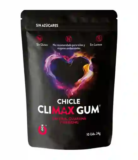 Chicle Potenciador Unisex - Gum Climax X10 Uni