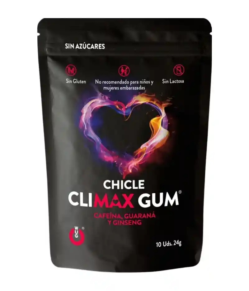 Chicle Potenciador Unisex - Gum Climax X10 Uni