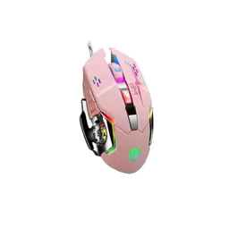 Mouse Gamer Rgb X7 | D4 3200dpi | Cable Trenzado | 6 Botones