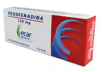 Fexofenadina 120 Mg X Tabletas