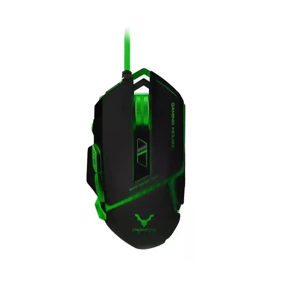 Mouse Gamer Wesdar Con Iluminacion Gm2 8 Botones 3200dpi