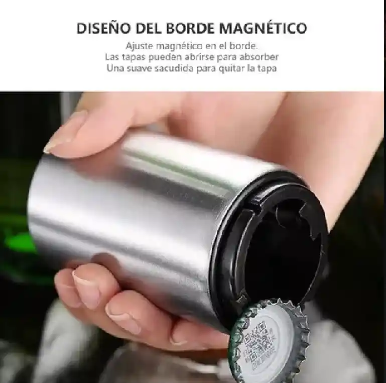 Destapador De Botellas Magnético